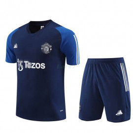 Camiseta de Entrenamiento Manchester United 2023/2024 Azul