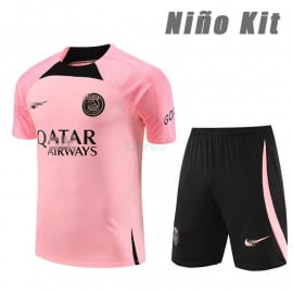 Camiseta de Entrenamiento PSG 2023/2024 Niño Kit Rosa