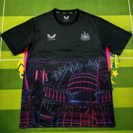 Camiseta Newcastle United 2023/2024 Pre-Match Negro