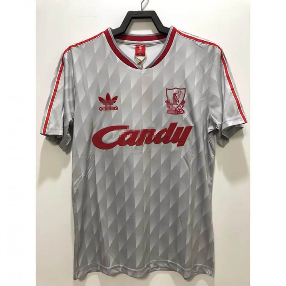 Camiseta Liverpool 2ª Equipación Retro 89/91