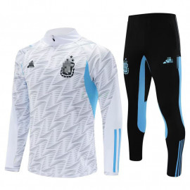 Sudadera de Entrenamiento Argentina 2023 Kit Blanco