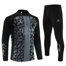 Sudadera de Entrenamiento PSG 2023/2024 Negro/Gris