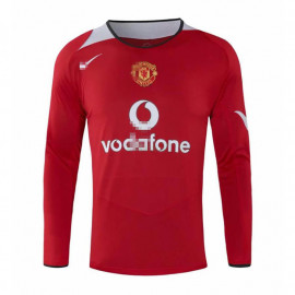 Camiseta Manchester United 1ª Equipación Retro 05/06 ML