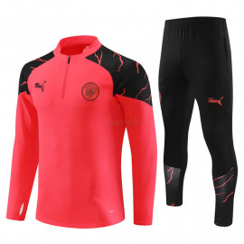 Sudadera de Entrenamiento Manchester City 2023/2024 Naranja