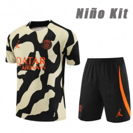 Camiseta de Entrenamiento PSG 2023/2024 Niño Kit Amarillo/Negro