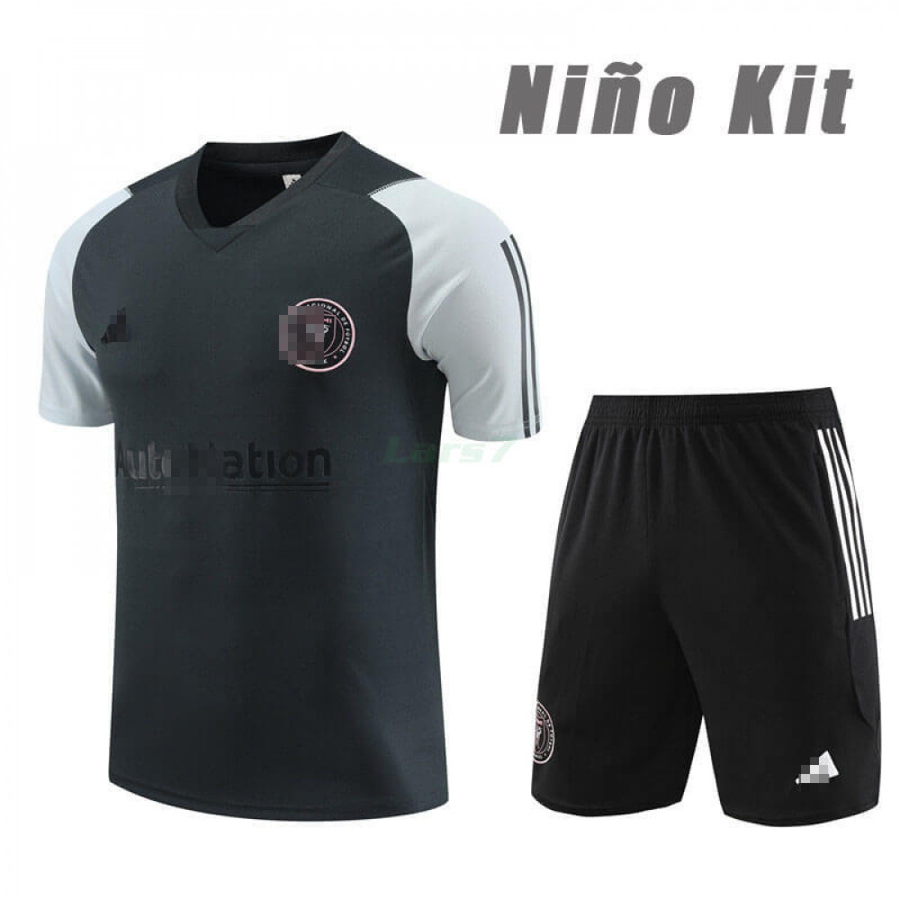 Camiseta de Entrenamiento Inter Milan 2023/2024 Niño Kit Gris - LARS7.COM
