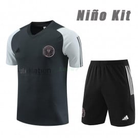 Camiseta de Entrenamiento Inter Milan 2023/2024 Niño Kit Gris