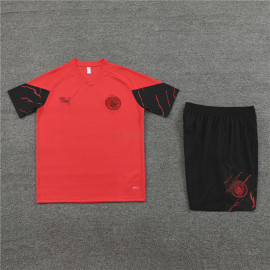 Camiseta de Entrenamiento Manchester City Naranja 2023/2024 Niño Kit