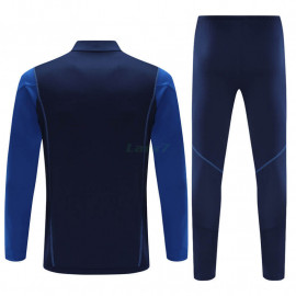 Sudadera de Entrenamiento Manchester United 2023/2024 Niño Kit Azul