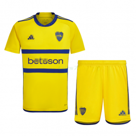 Camiseta Boca Junior 2ª Equipación 2023/2024 Niño Kit