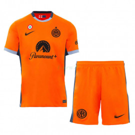 Camiseta Inter de Mlian 3ª Equipación 2023/2024 Niño Kit