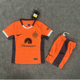 Camiseta Inter de Mlian 3ª Equipación 2023/2024 Niño Kit