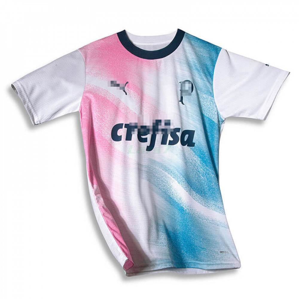 Camiseta Palmeiras 2023/2024 Especial Edición Blanco/Rosa/Azul