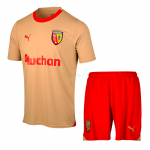 Camiseta RC Lens 2023/2024 Dorado Niño Kit