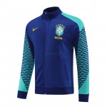 Chaqueta Brasil 2023 Azul/Verde