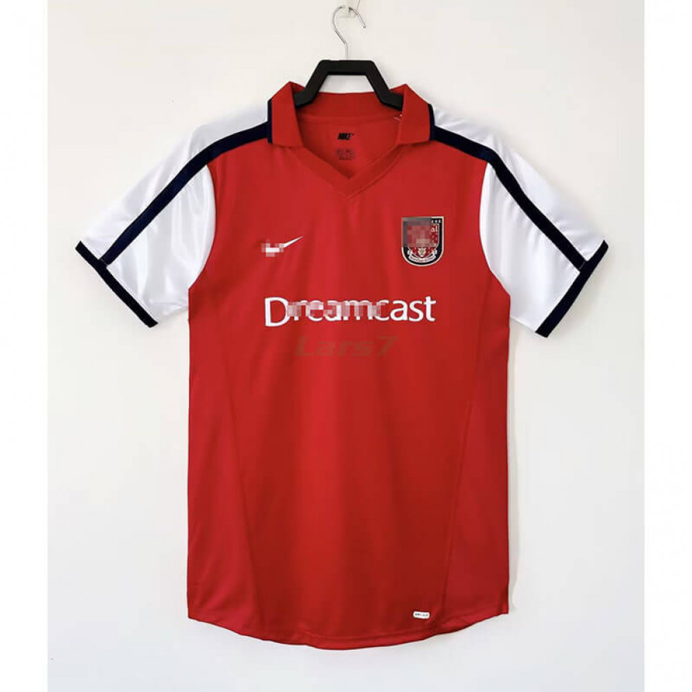 Camiseta Arsenal 1ª Equipación Retro 2001/02