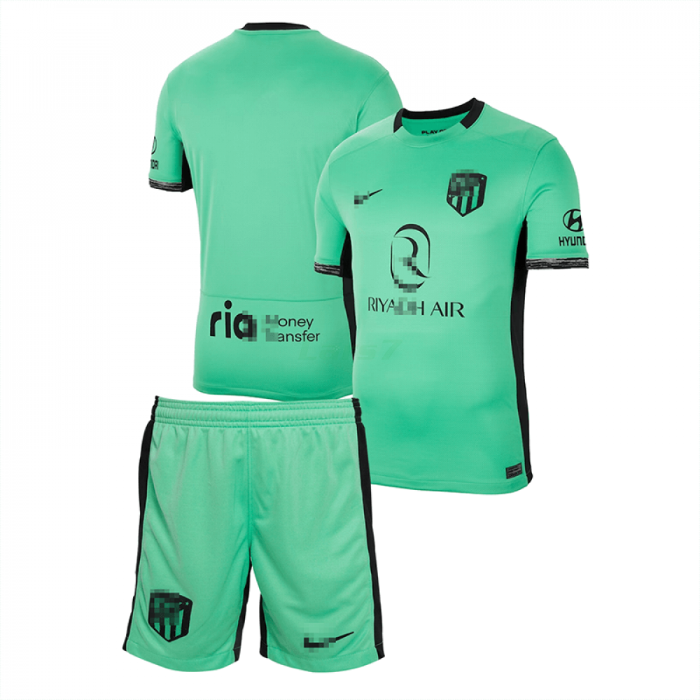 Camiseta Atlético de Madrid Tercera Equipación 2023/2024 Niño Kit 