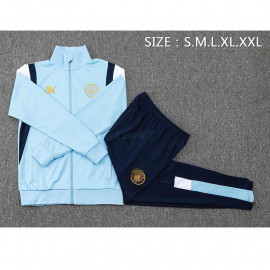 Chaqueta Manchester City 2023/2024 Azul Marca Oro