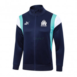 Chaqueta Olympique Marsella 2023/2024 Azul Marino/Blanco