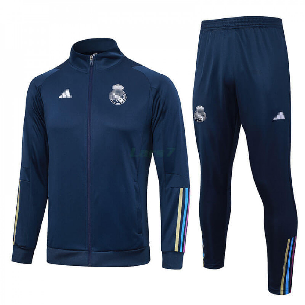 Chandal Real Madrid 2023/2024 Azul Oscuro 