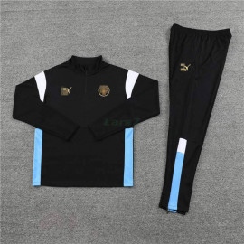 Sudadera de Entrenamiento Manchester City 2023/2024 Niño Kit Negro