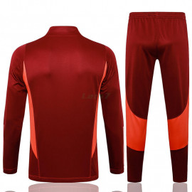 Sudadera de Entrenamiento Manchester United 2023/2024 Kit Rojo Oscuro