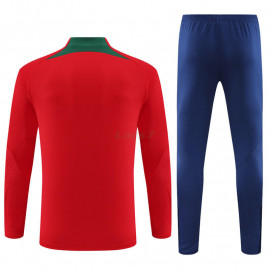 Sudadera de Entrenamiento Portugal 2023 Niño Kit Rojo