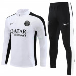 Sudadera de Entrenamiento PSG 2023/2024 Kit Blanco/Negro