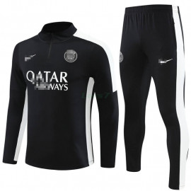 Sudadera de Entrenamiento PSG 2023/2024 Negro/Blanco