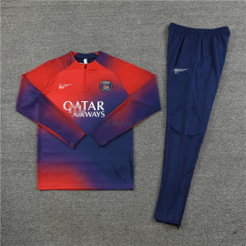 Sudadera de Entrenamiento PSG 2023/2024 Niño Kit Rojo/Azul