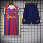 Camiseta de Entrenamiento Barcelona Sin Mangas 2023/2024 Kit Rojo/Azul/Amarillo