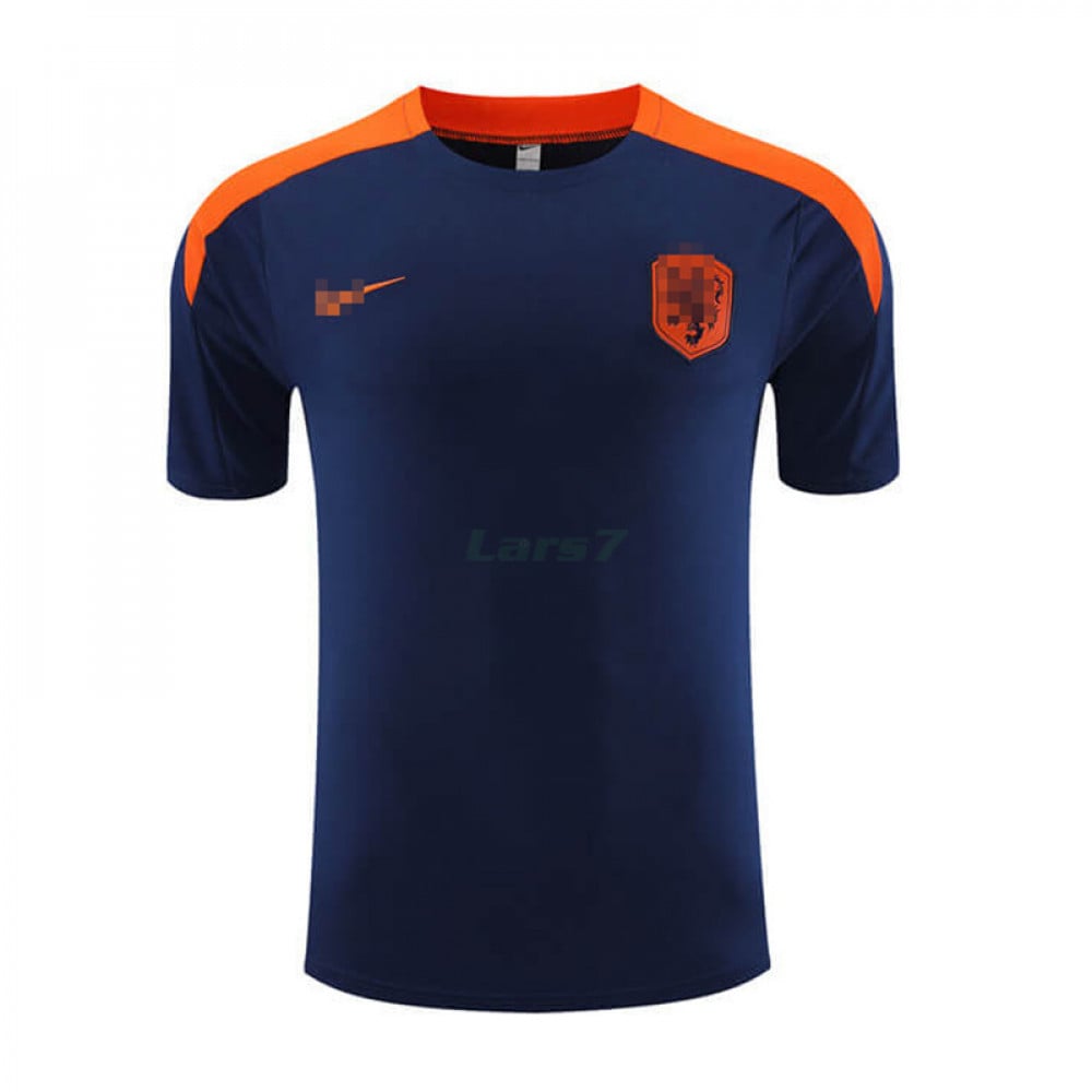 Camiseta de Entrenamiento Holanda 2023 Azul Oscuro