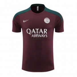 Camiseta de Entrenamiento PSG 2023/2024 Rojo Oscuro