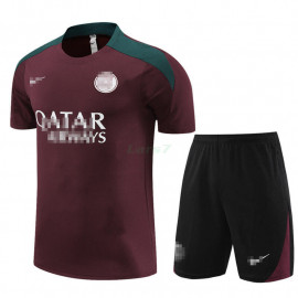 Camiseta de Entrenamiento PSG 2023/2024 Rojo Oscuro