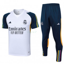 Camiseta de Entrenamiento Real Madrid 2023/2024 Blanco