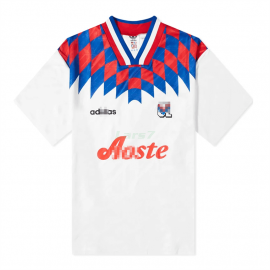 Camiseta Olympique De Lyon Blanco Retro 1995/96