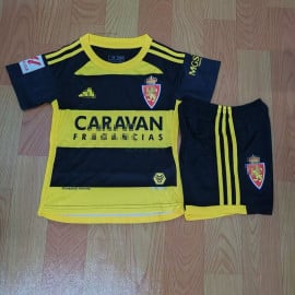 Camiseta Real Zaragoza 2ª Equipación 2023/2024 Niño Kit 