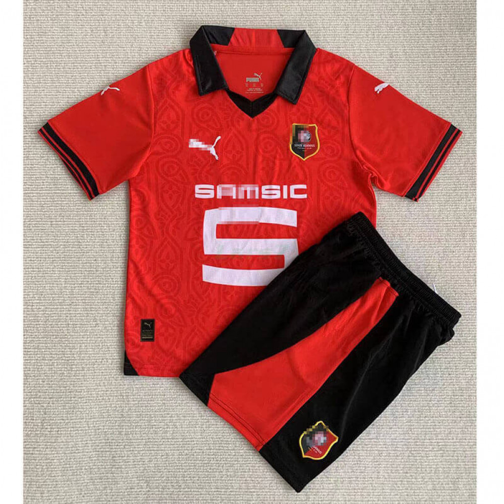 Camiseta Stade Rennais 1ª Equipación 2023/2024 Niño Kit