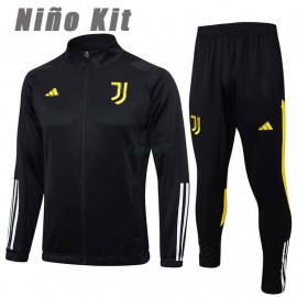 Chandal Juventus 2023/2024 Niño Negro