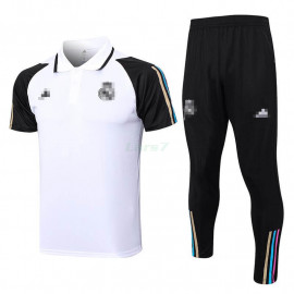 Polo Real Madrid 2023/2024 Blanco/Negro