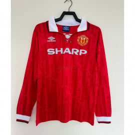Camiseta Manchester United 1ª Equipación Retro 1992/94 ML