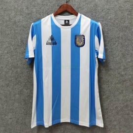 Camiseta Argentina 1ª Equipación Retro 1986