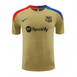Camiseta de Entrenamiento Barcelona 2023/2024 Dorado