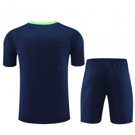 Camiseta de Entrenamiento Brasil 2023 Azul Marino/Verde