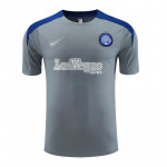 Camiseta de Entrenamiento Inter De Milan 2023/2024 Gris Oscuro