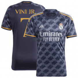 Camiseta Vini Jr. 7 Real Madrid 2ª Equipación 2023/2024