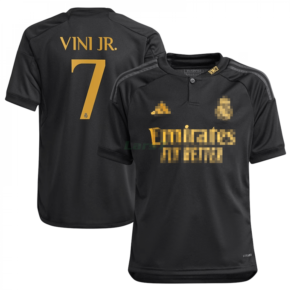 Camiseta Vini Jr. 7 Real Madrid 3ª Equipación 2023/2024