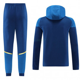 Chandal Olympique Marsella 2023/2024 Con Capucha Azul