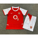 Camiseta Arsenal 1ª Equipación Retro 03/04 Niño Kit