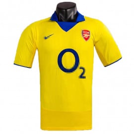 Camiseta Arsenal 2ª Equipación Retro 03/04